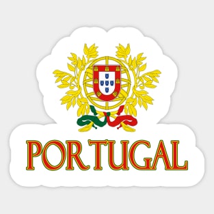 Portugal - Portuguese Coat of Arms Design Sticker